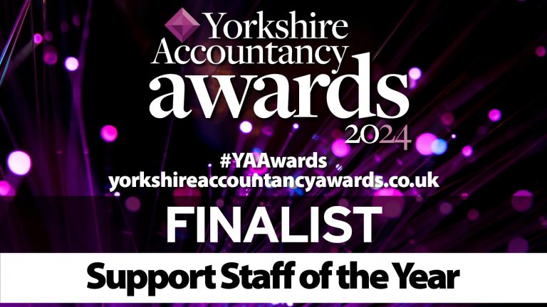 yorkshire accountancy awards finalist support staff 2024